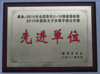 索伊举办国际女子沙滩手球公开赛获表彰